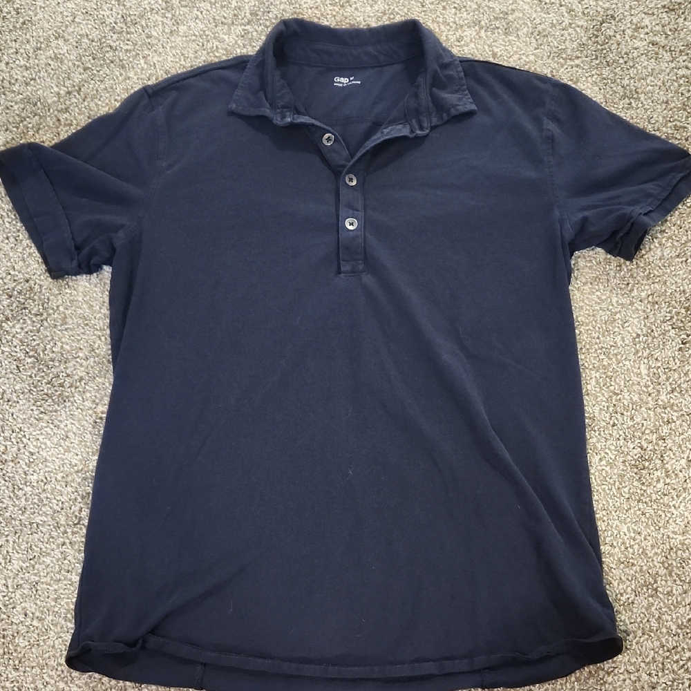 GAP Men's Blue Polo